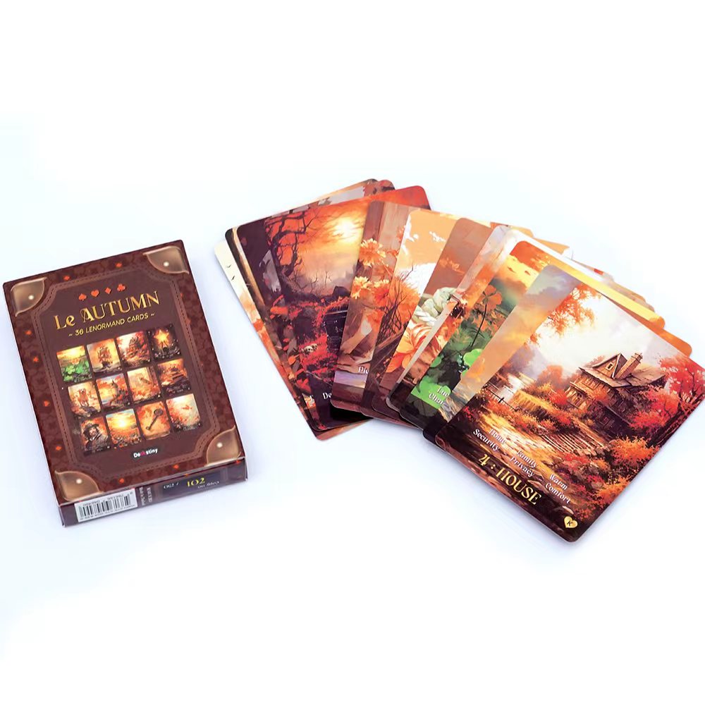 ルノルマンタロットデッキ ル・オータムコレクション 占いと運 - Tarot Deck With Guidebook のレビューと価格