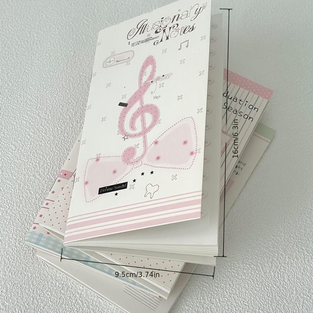 韓国語ポケットミュージカルノート A6 無地ポータブルデイリ - Blank Sheet Music Notebook のレビューと価格